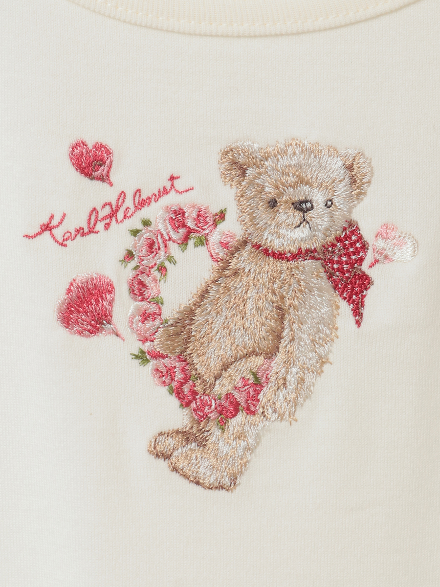 テディローズ刺繍Tシャツ 詳細画像 ラベンダー 8