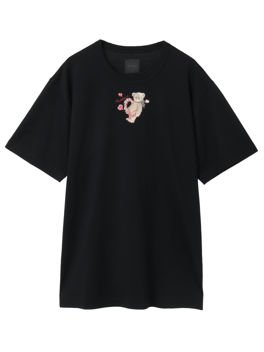 テディローズ刺繍Tシャツ 詳細画像 クロ 1