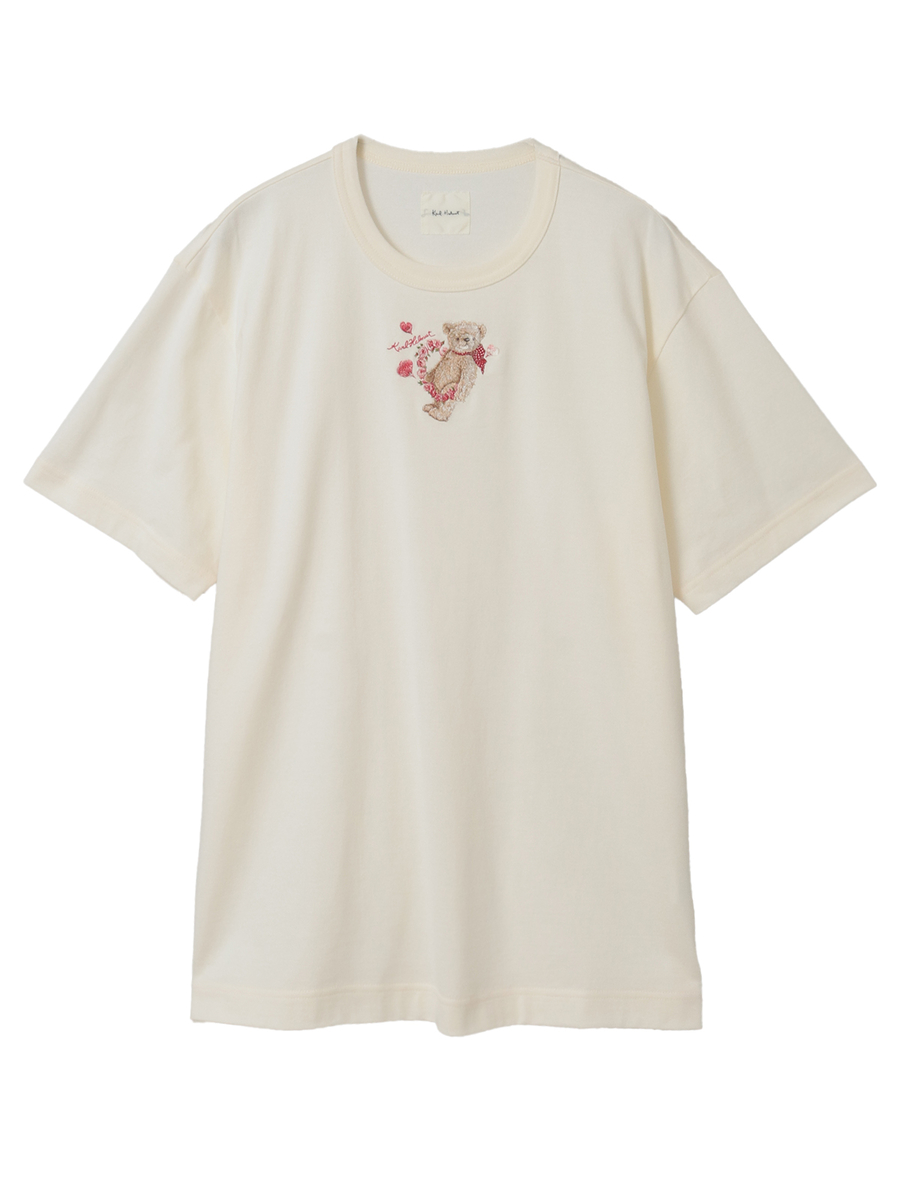 テディローズ刺繍Tシャツ 詳細画像 アイボリー 1