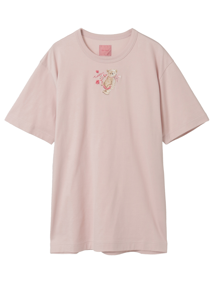 テディローズ刺繍Tシャツ 詳細画像 ピンク 1