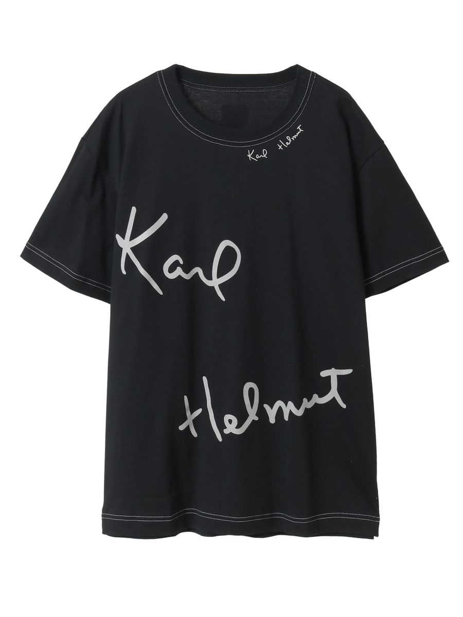 ビックロゴプリントTシャツ 詳細画像 アカ 1