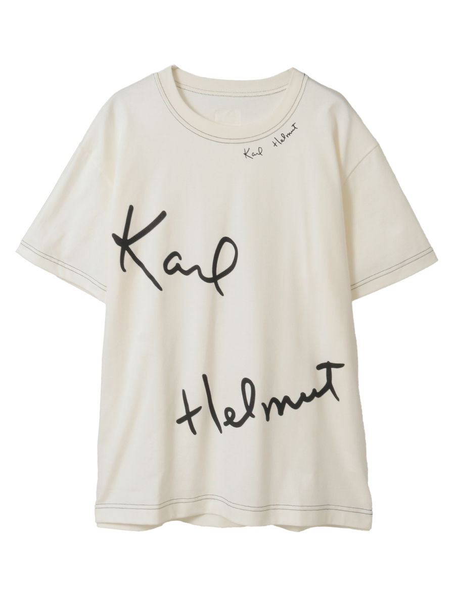 ビックロゴプリントTシャツ 詳細画像 キナリ 1