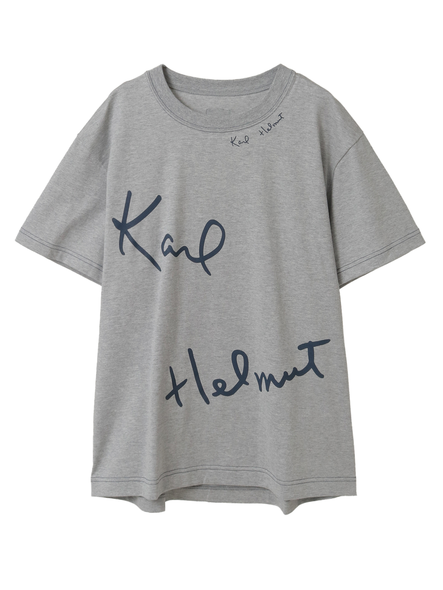 ビックロゴプリントTシャツ 詳細画像 トップグレー 1