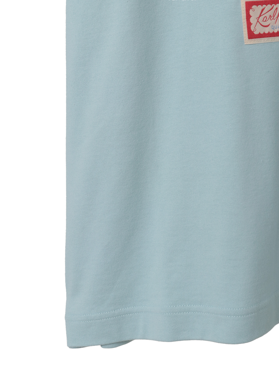 さくらんぼの丘のねこプリントTシャツ 詳細画像 シロ 5