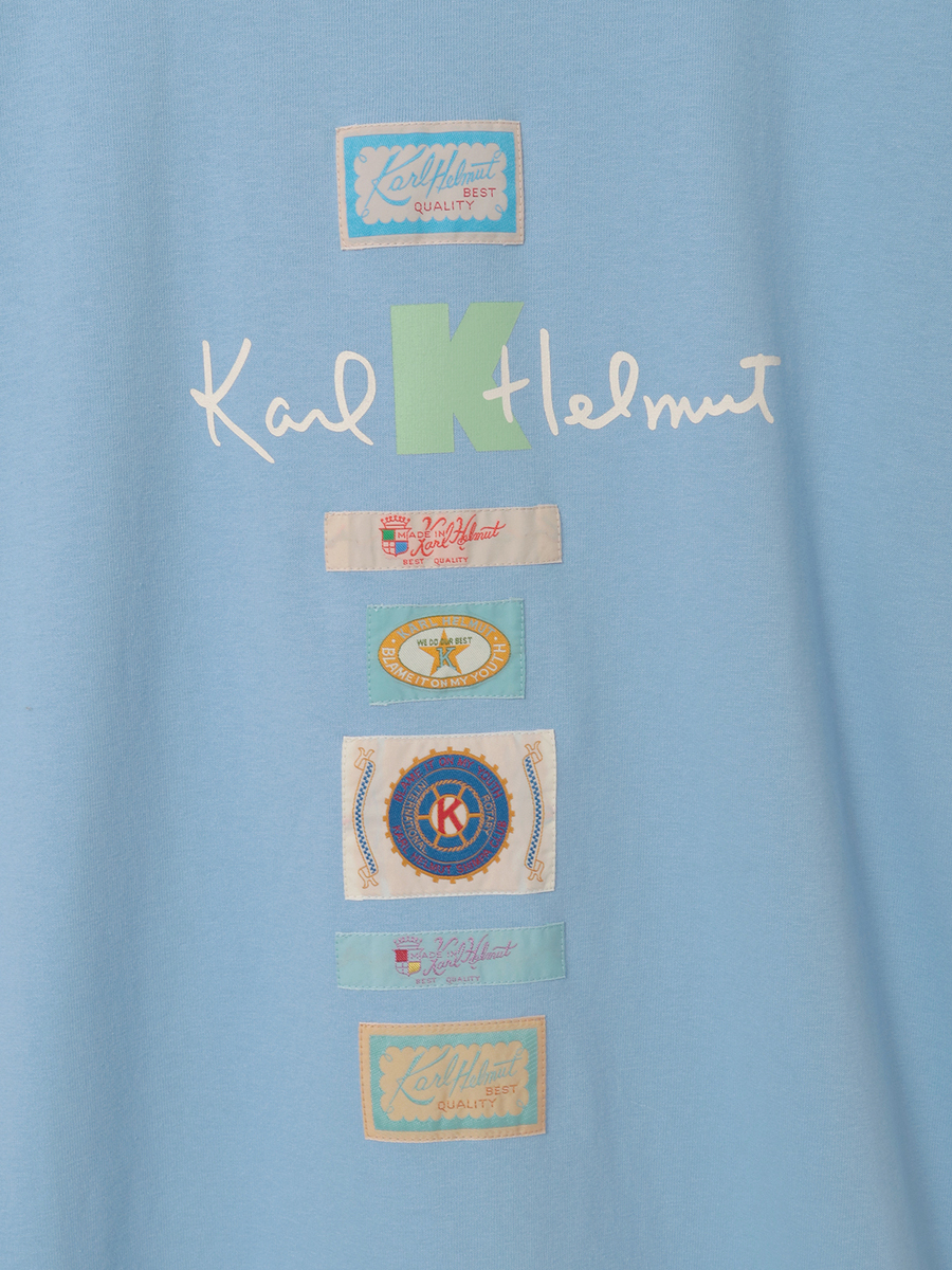 ロゴプリント＆ネームワッペン使いTシャツ 詳細画像 ソライロ 8