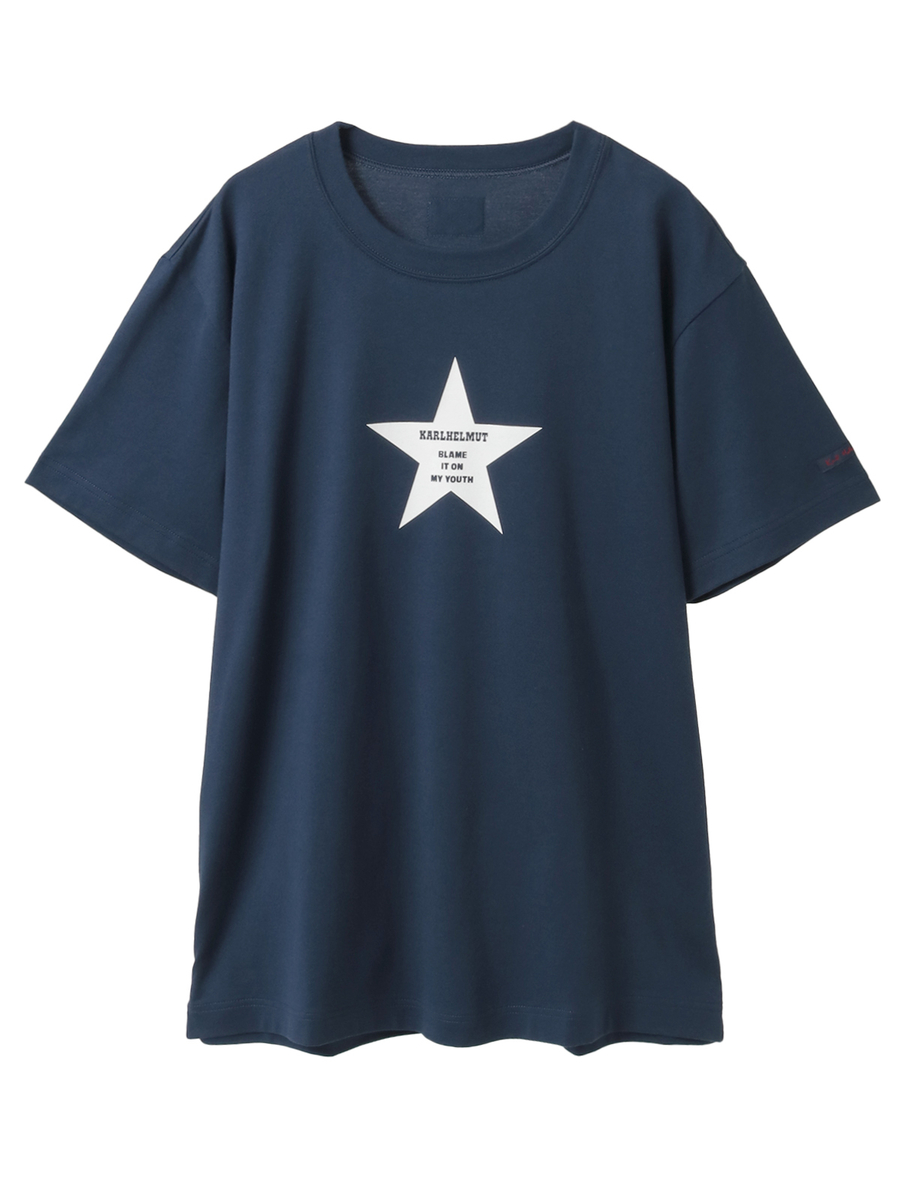 星プリントTシャツ 詳細画像 ネイビー 1