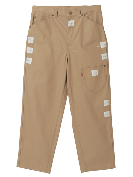 ネームワッペン使いストレッチパンツ