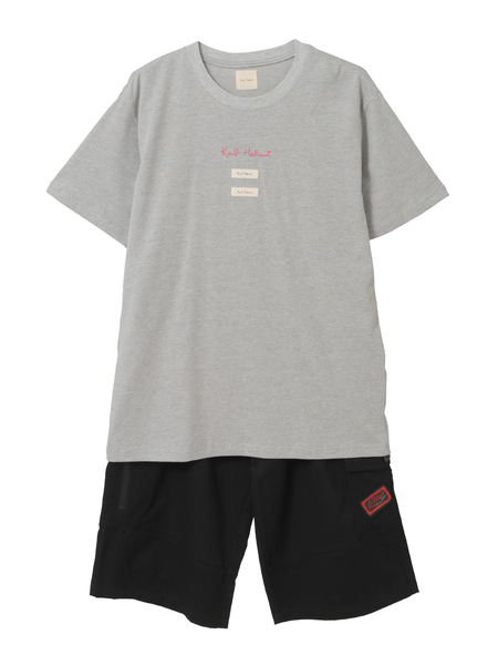 半袖ロゴTシャツ+短パンツ サマーセット