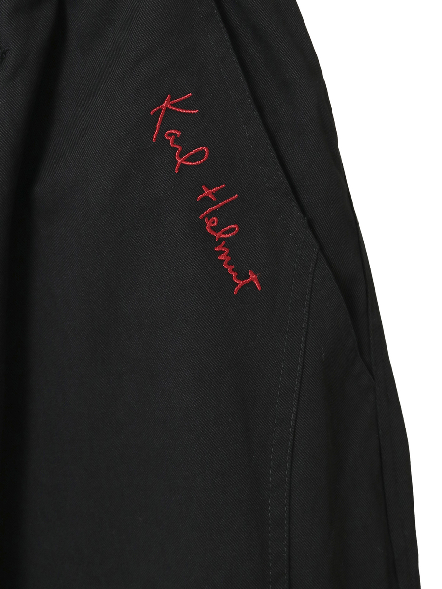 半袖ロゴTシャツ+短パンツ サマーセット 詳細画像 グレー&times;クロ 11