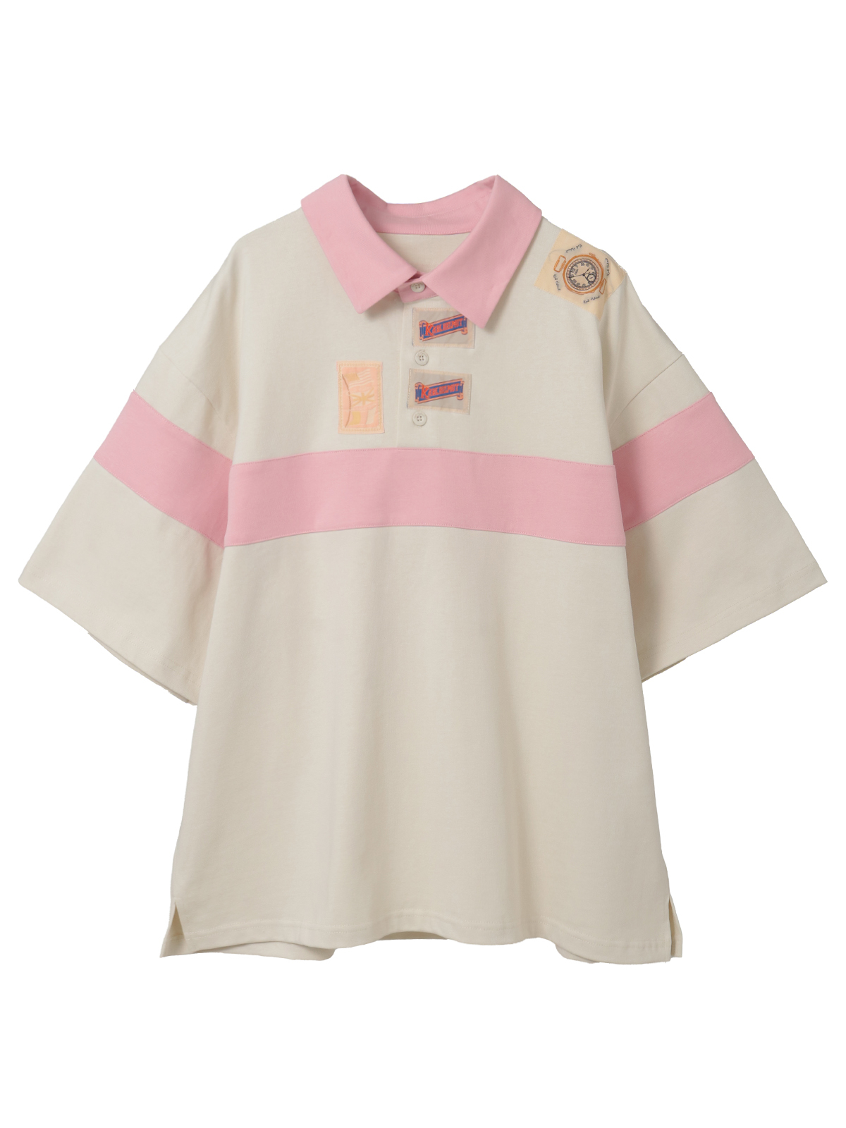ネーム付きバックロゴラガーシャツ｜ピンクハウスオフィシャル