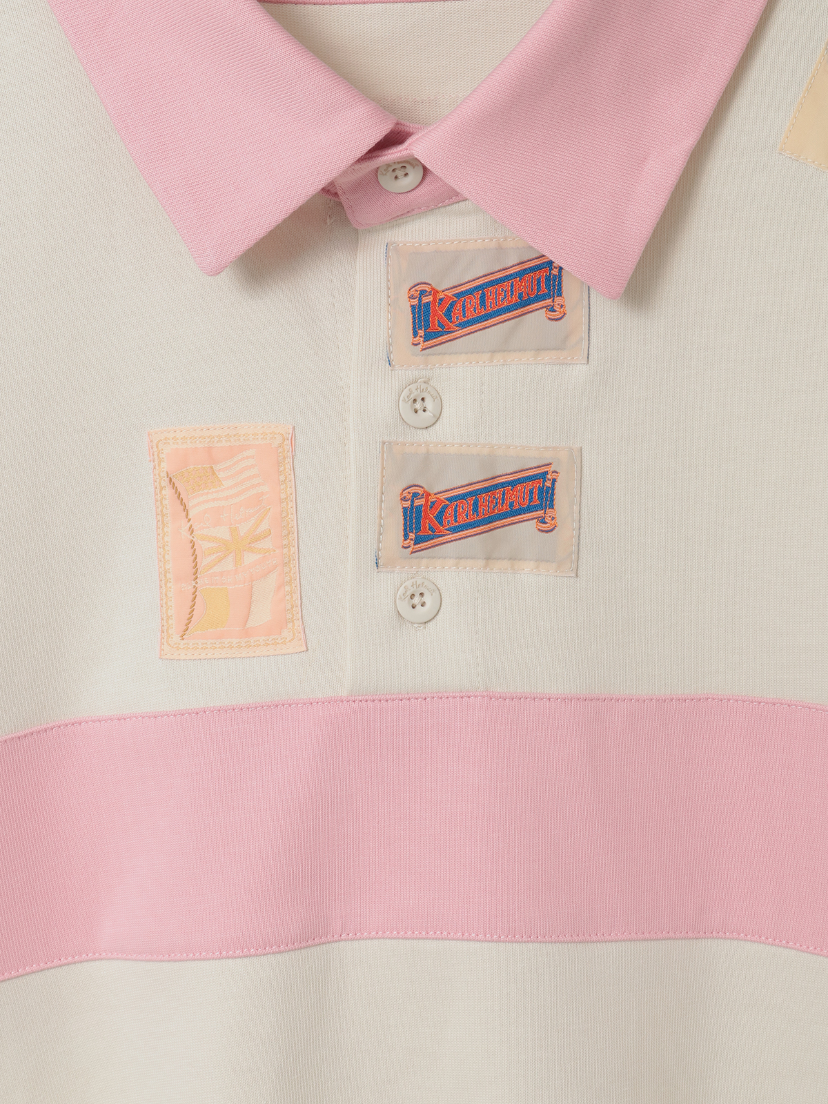 ネーム付きバックロゴラガーシャツ｜ピンクハウスオフィシャル