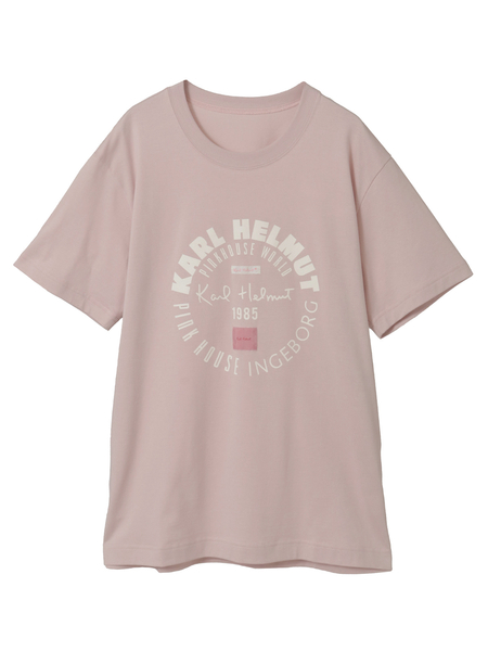 ワールドロゴプリント半袖Tシャツ