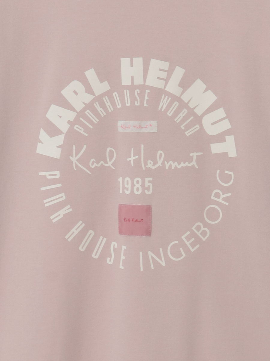 ワールドロゴプリント半袖Tシャツ 詳細画像 クロ&times;グレー 6