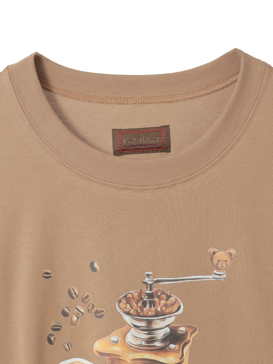 カフェカールプリントTシャツ 詳細画像 カフェ 3