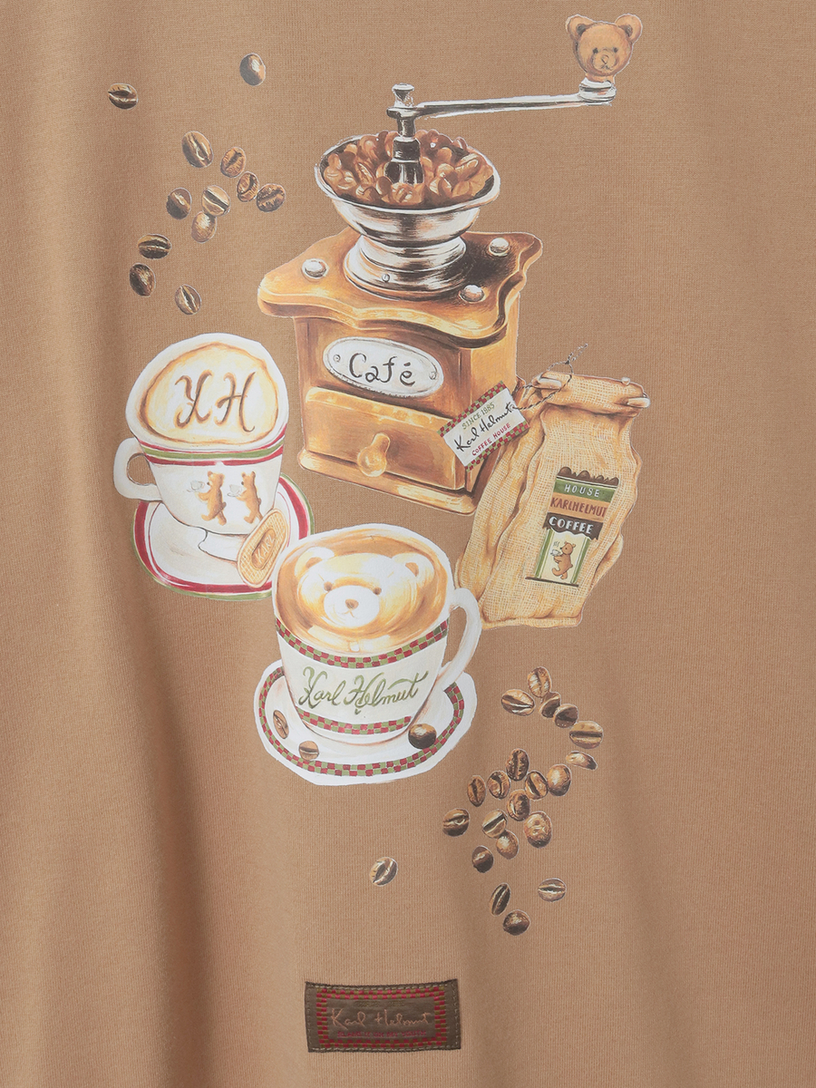 カフェカールプリントTシャツ 詳細画像 カフェ 7