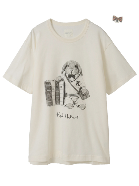 トラディショナルキャラクターズプリントTシャツ