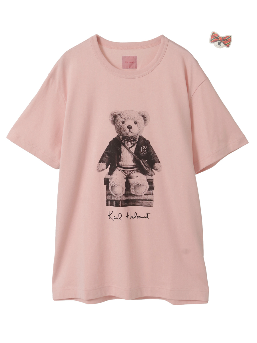 トラディショナルキャラクターズプリントTシャツ 詳細画像 キナリ・くま 1