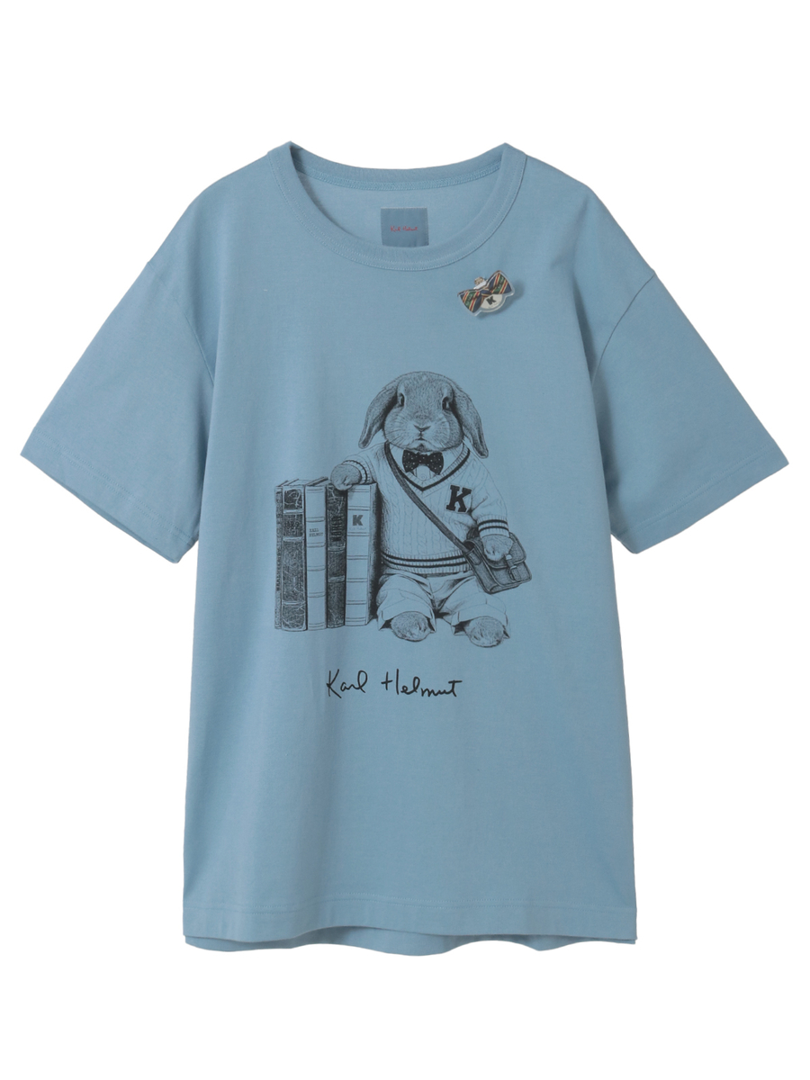 トラディショナルキャラクターズプリントTシャツ 詳細画像 キナリ・くま 13