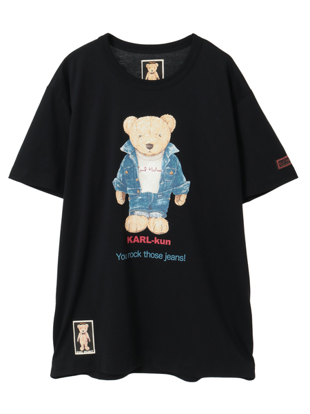 ジーニストKARLくんプリントTシャツ