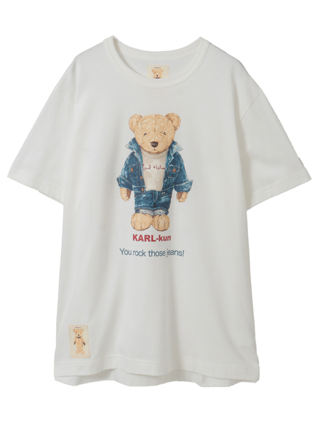 ジーニストKARLくんプリントTシャツ
