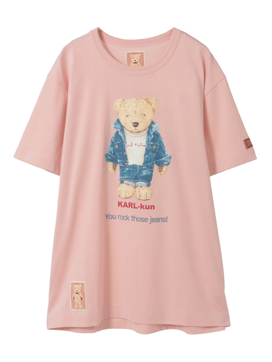 ジーニストKARLくんプリントTシャツ 詳細画像 シロ 1