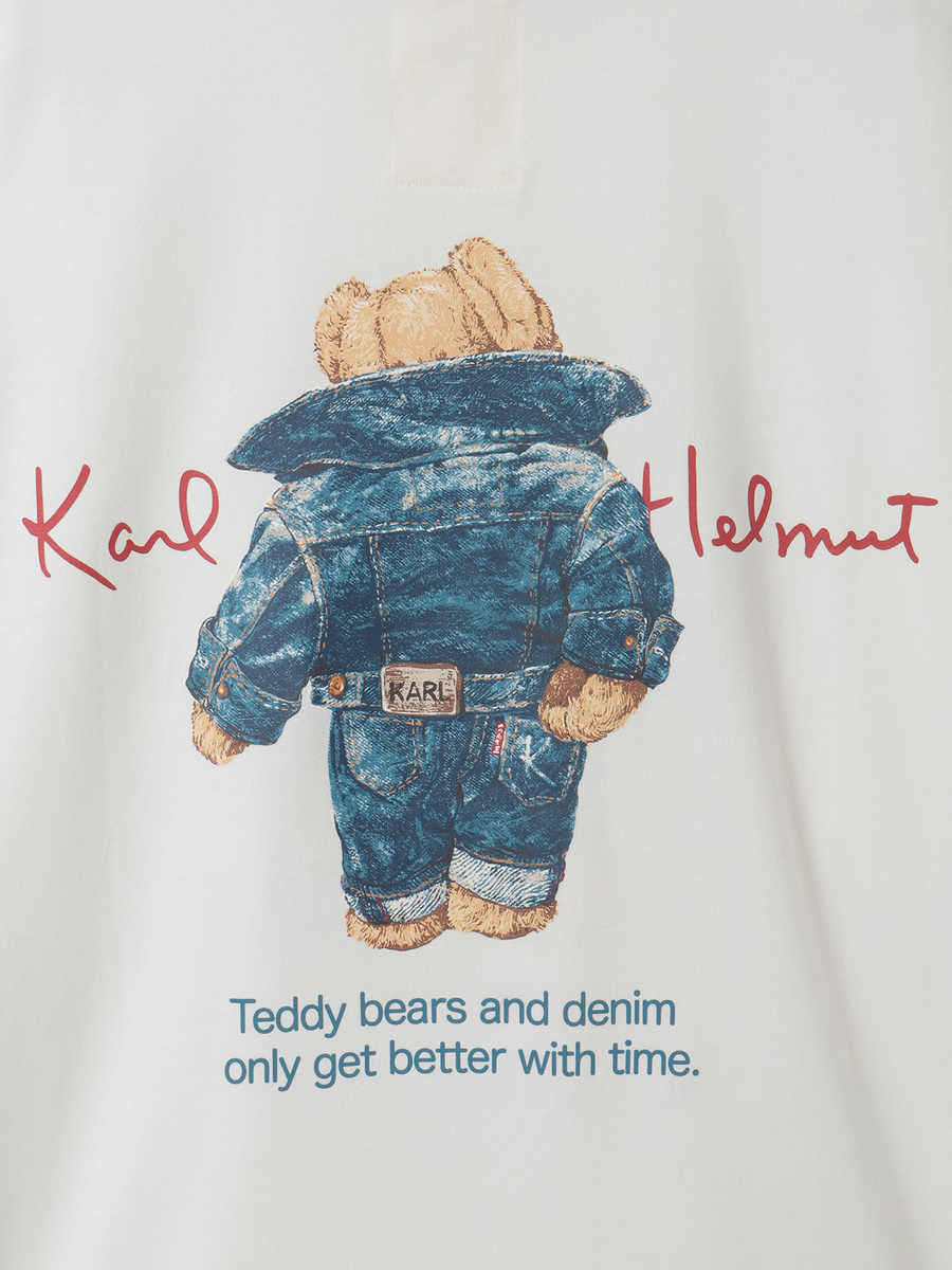 ジーニストKARLくんプリントTシャツ 詳細画像 シロ 12