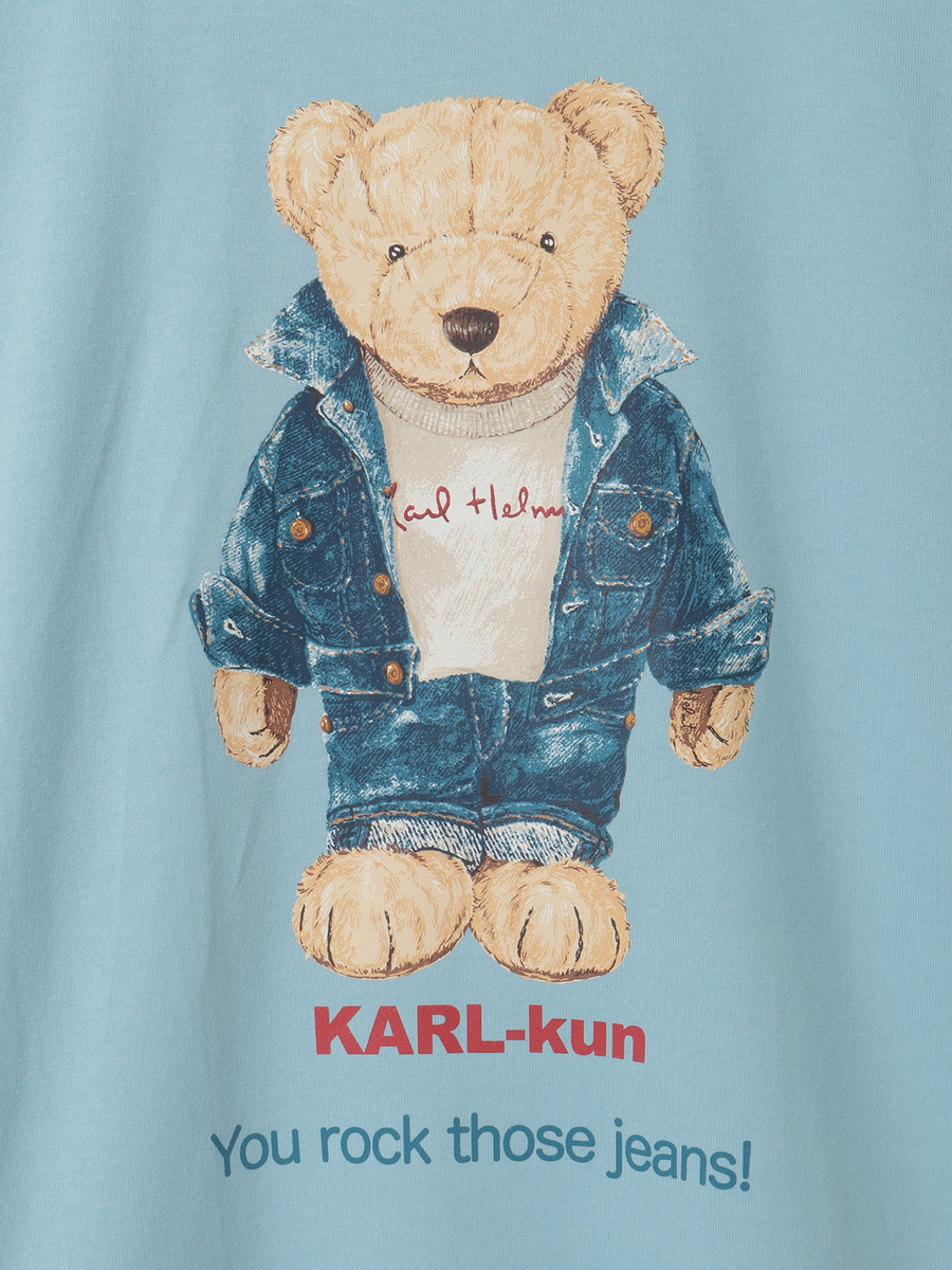 ジーニストKARLくんプリントTシャツ 詳細画像 シロ 14