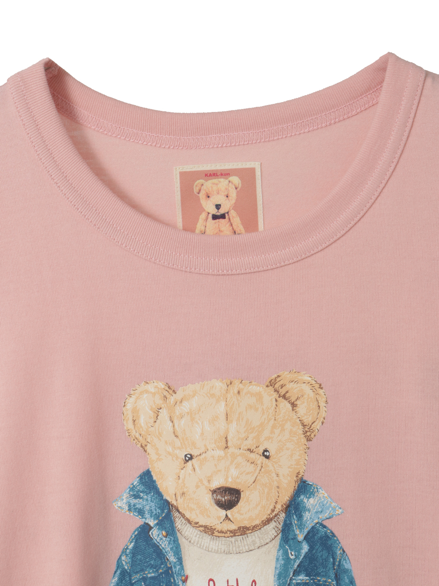 ジーニストKARLくんプリントTシャツ 詳細画像 シロ 3