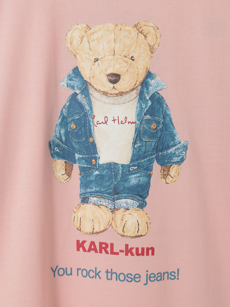 ジーニストKARLくんプリントTシャツ 詳細画像 シロ 6