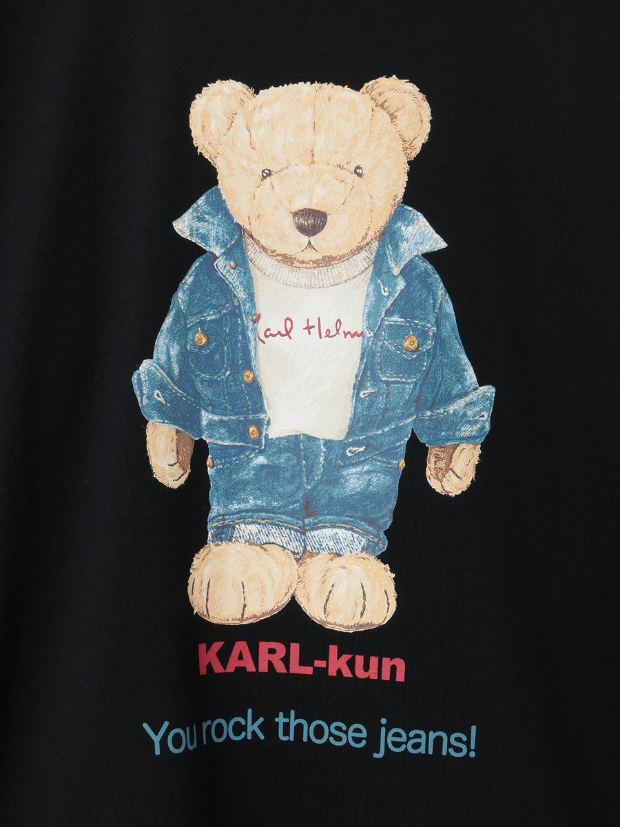 ジーニストKARLくんプリントTシャツ 詳細画像 シロ 8