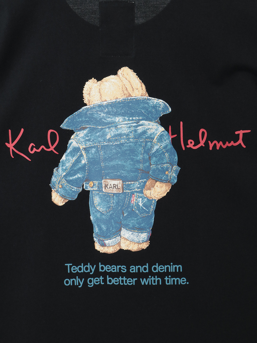 ジーニストKARLくんプリントTシャツ 詳細画像 シロ 9