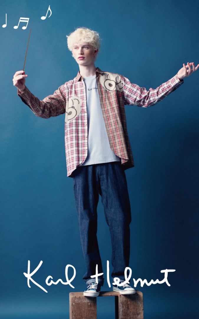 ヴィンテージKarl Helmut(カールヘルム) スカジャンネイビー／ブラック 2025年最新】Karl Helmut スカジャンの人気アイテム - メルカリ