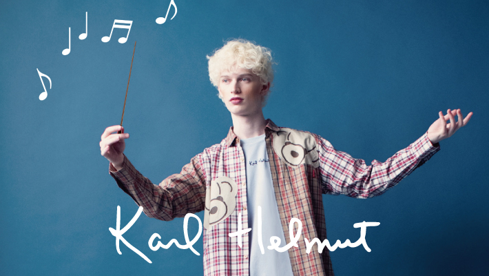 ★ １１月販売終了 ★ ピンクハウス　白つめ草　スクエアネック　たくし上げ　紫系 ピンクハウスのPINK HOUSE 2024 Autumnカタログ｜PINK HOUSE OFFICIAL