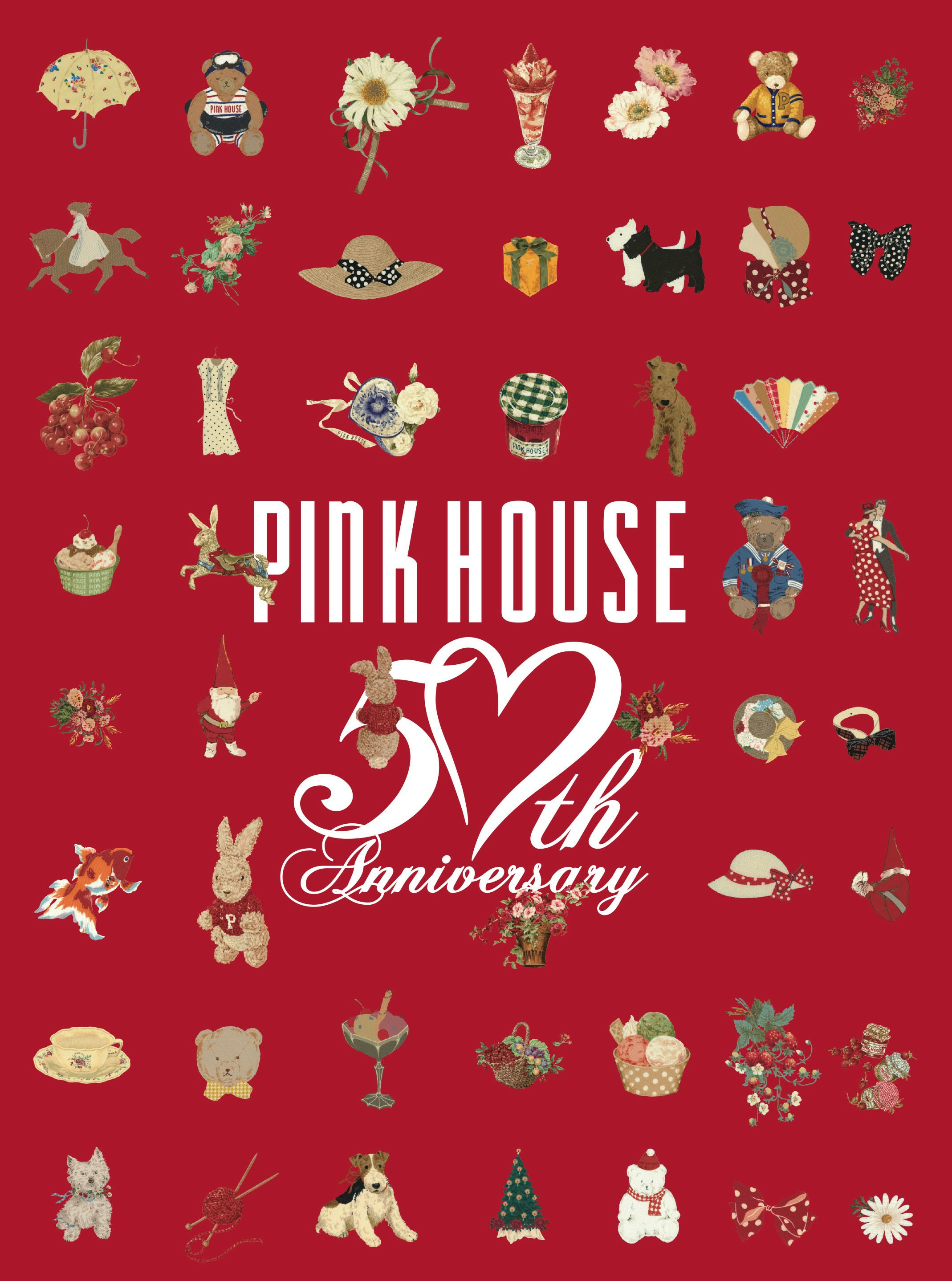 ☆阪神梅田本店☆Timeless Pink House ピンクハウス50周年記念展 キャラバン展示のお知らせ