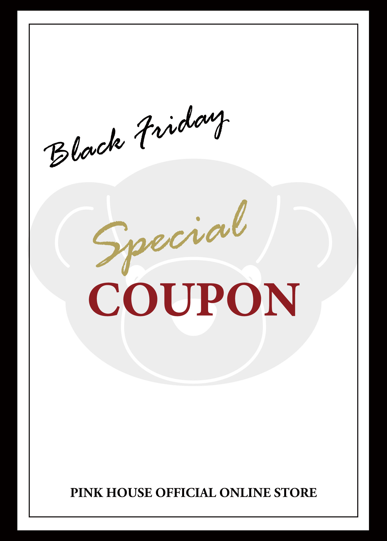 ★BLACK FRIDAY SPECIAL COUPON★