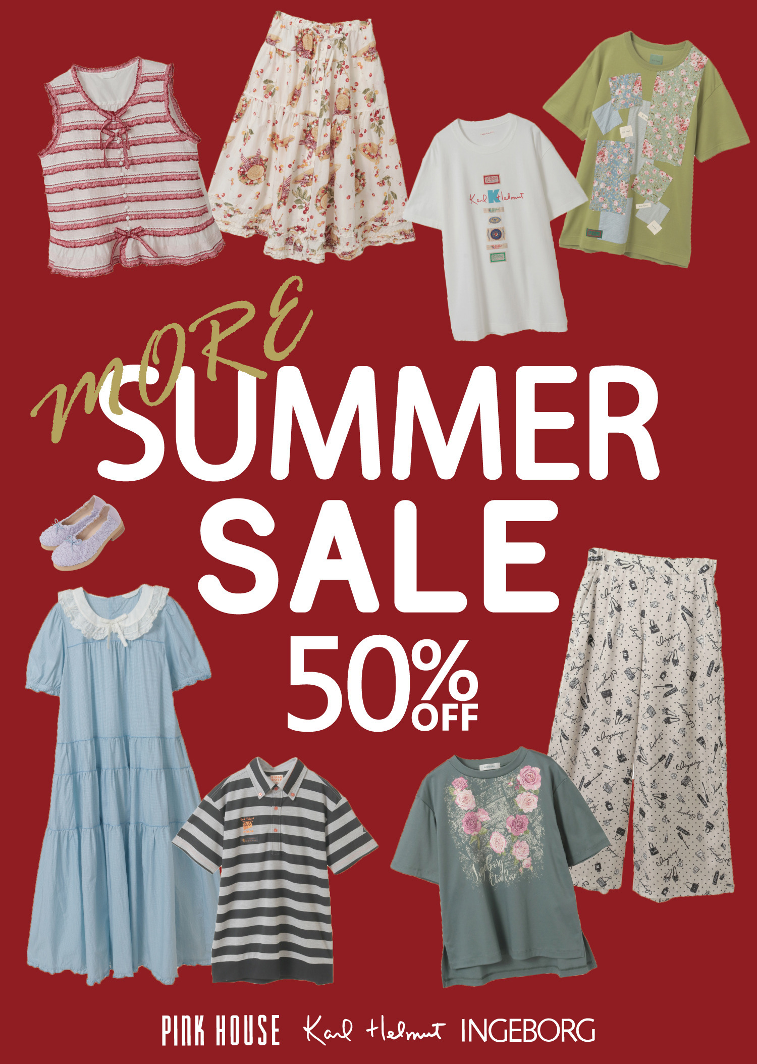 MORE MARK DOWN 7/10(fri.) START