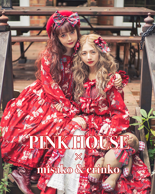 9/17(fri) NEW RELEASE【 PINK HOUSE×misako&erinko 