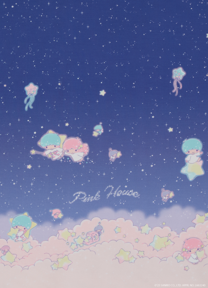 Little Twin Stars×PINK HOUSE Collaboration